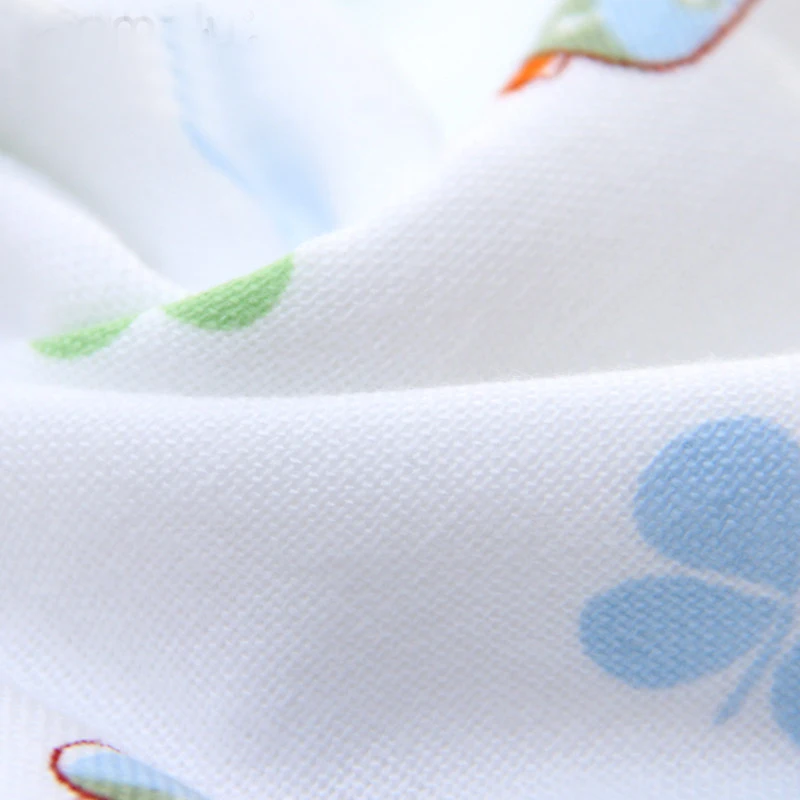 

100% cotton children towel cartoon Hippo kids towel Cotton gauze soft absorbent face towel