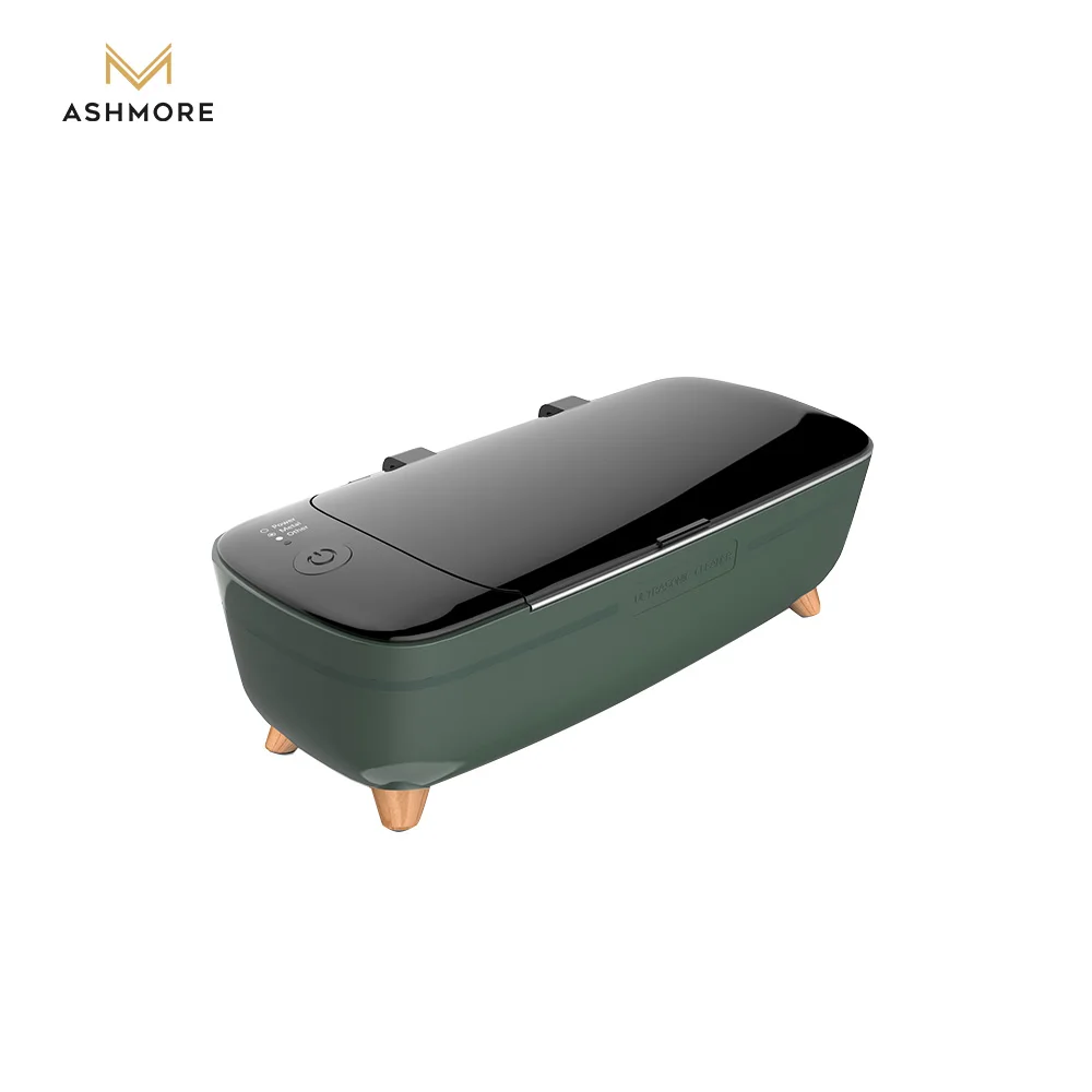 

ASHMORE Ultrasonic Glasses Cleaner 45kHz Ultrasonic Jewelry Cleaner Portable For Jewelry,Eyeglasses, Rings, Coins, Denture, Uten
