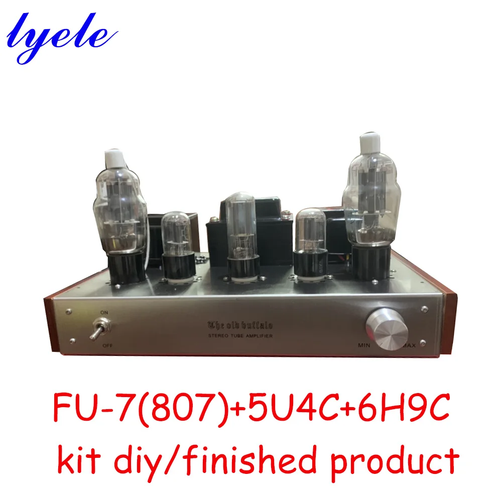 

Lyele fu7 vacuum tube amplifier diy kit single-ended class A power amplifier finished product can be selected