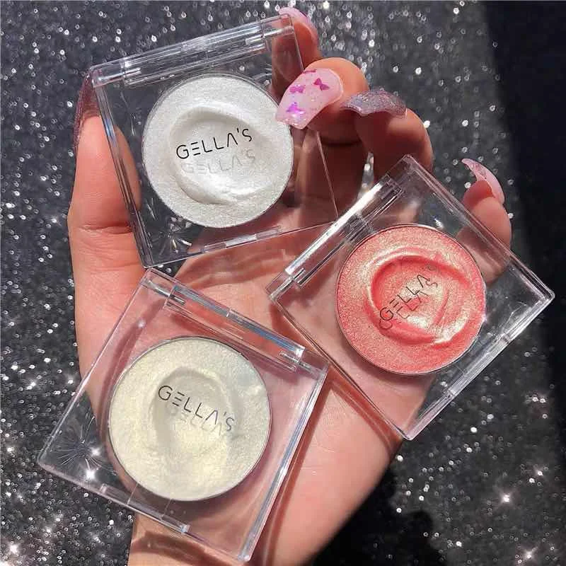 Новинка 2020 4 цвета хайлайтер палитра для лица макияж блеск контурного макияжа