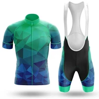2022 men cycling jersey set sports team bike clothing quick dry summer sleeve cycling shirt bib short gel pad maillot ciclismo
