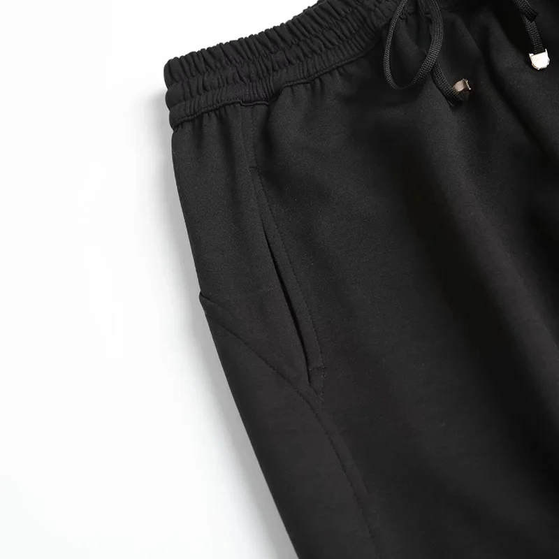 

Withered England Style Simple Autumn Hoodies Women Sweatshirt Pullovers Tops No Suture Drawstring Harem Pants Women