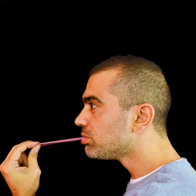

Fake Tongue Artificial Tongue Prop Stretchable Tongue Tricks Toys Jokes Prank Halloween Magicians Prop Horrible F2