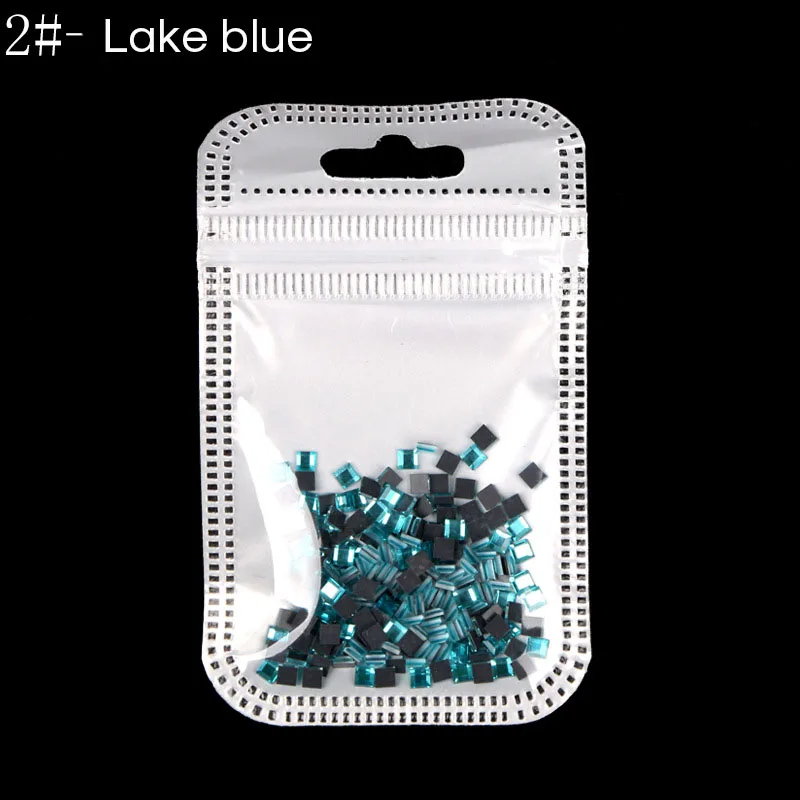 200 шт. Стразы ювелирные изделия для ногтей квадратные кристаллы украшения