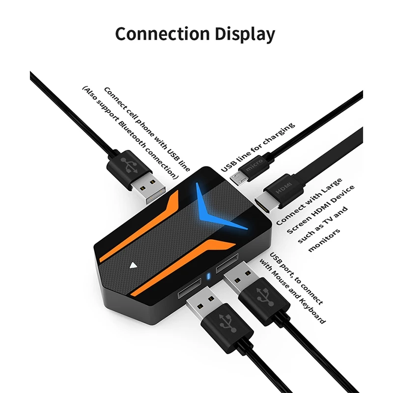 Мобильная игра расширения Mira Screen X10 с одним и тем же экраном Bluetooth 4 04 K Ultra HD Plug and Play
