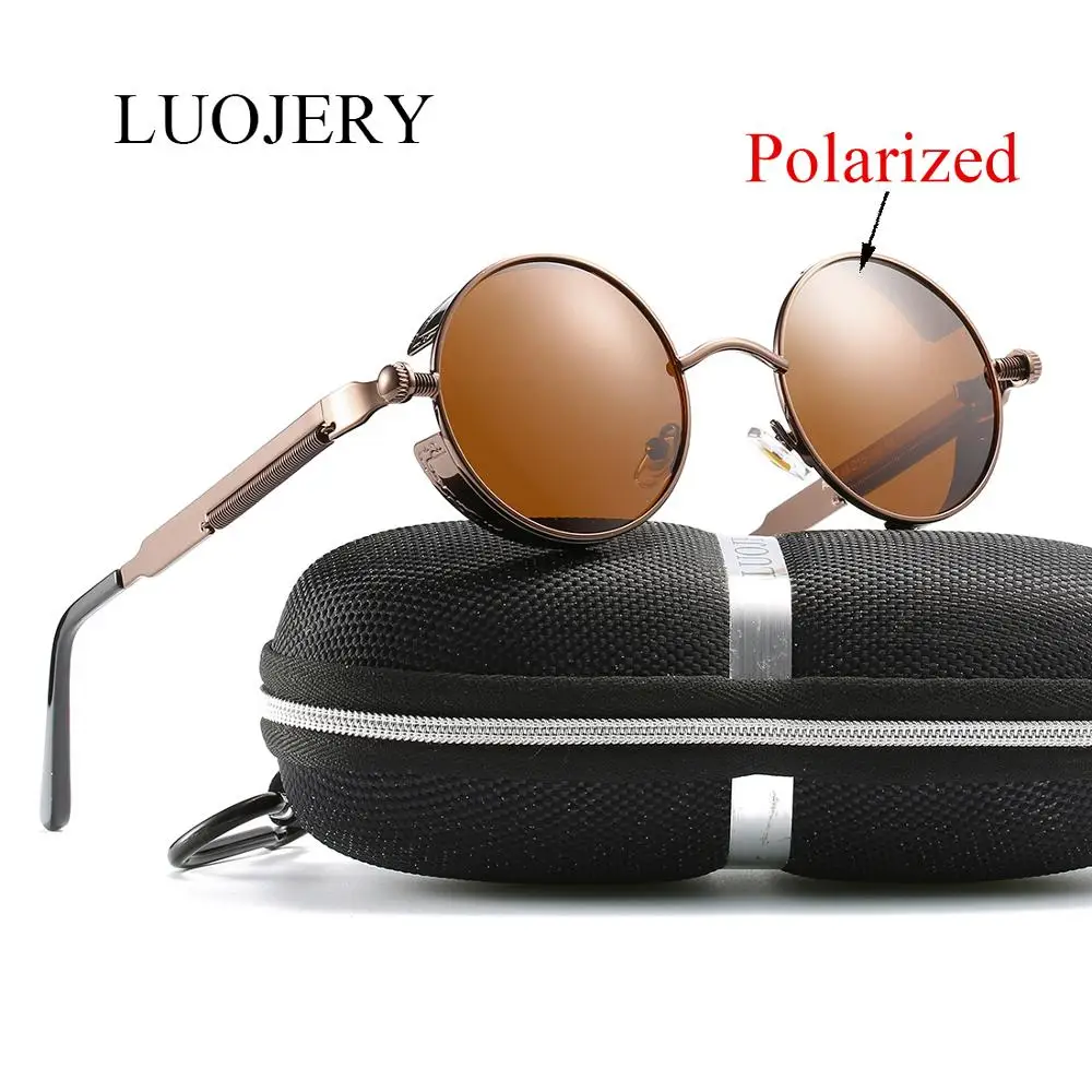 Модные Классические готические солнцезащитные очки в стиле стимпанк