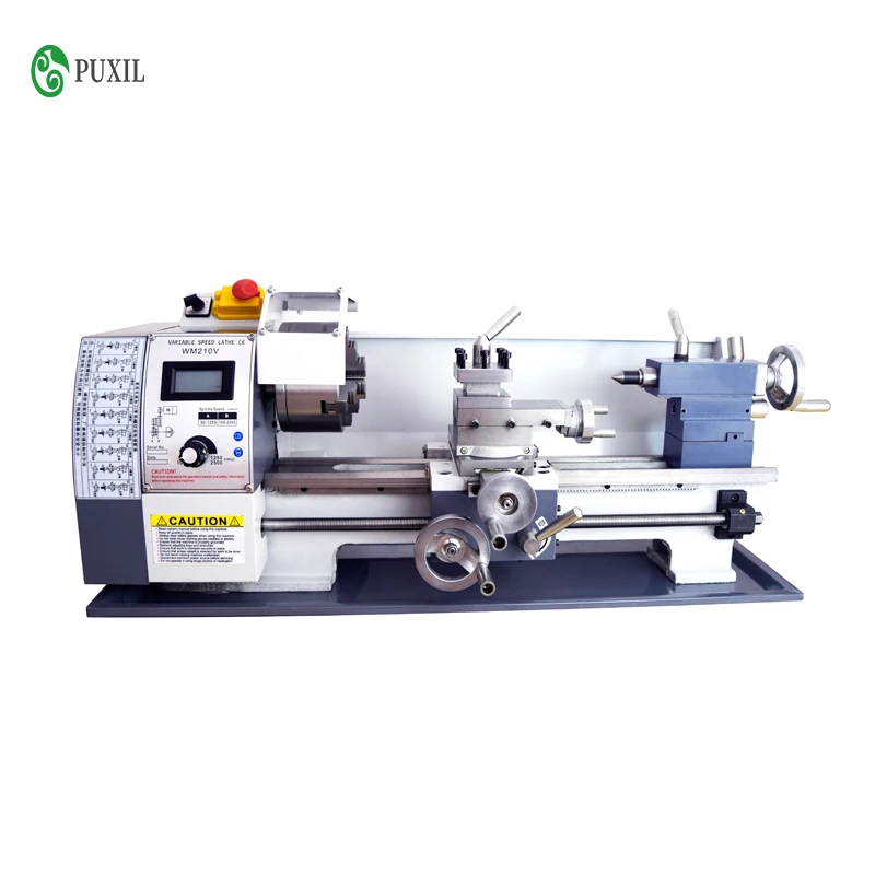 WM210V Small Metal Lathe / 750W Brushless Motor Steel Gear 210V lengthened 400mm | Инструменты