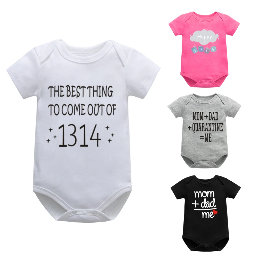 Комбинезон для младенцев 100% хлопок летний детский комбинезон 3-24 м боди с