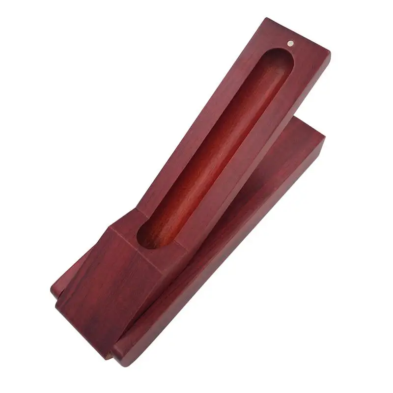 

Элегантный однотонный чехол для ручки, чехол для офисной ручки (бордовый), 1 шт.