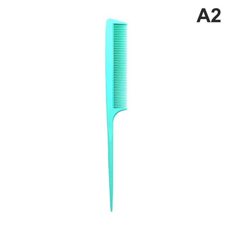 

1PC New Tail Comb Plastic Fine-tooth Hair Comb Beauty Tools High Quality Professional Colourful Tail Comb Cheap Wholesale