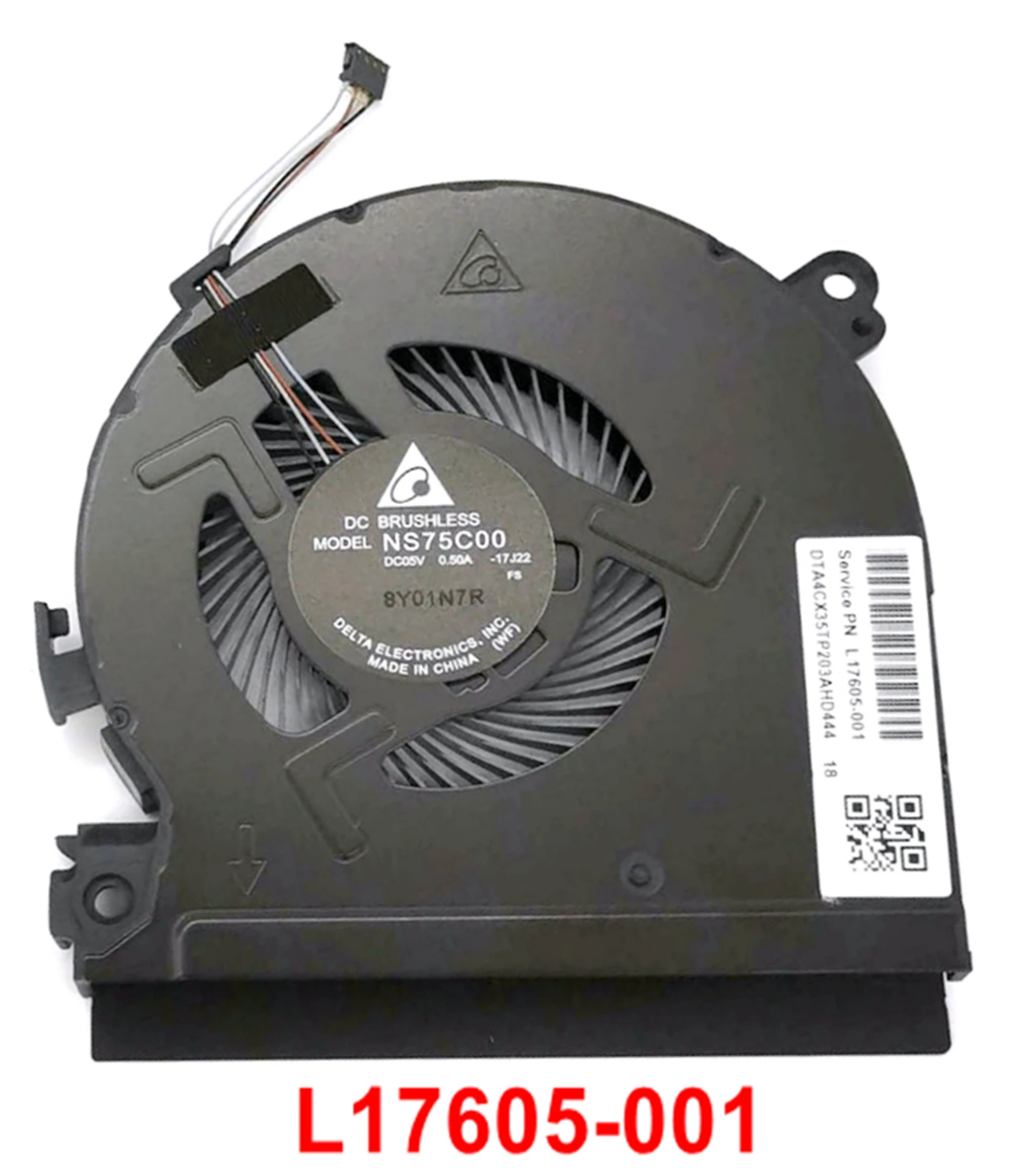 Процессор графического процессора вентилятор охлаждения для HP спектр X360 15 CH L17605