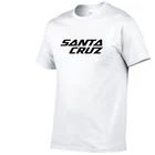 Мужская дышащая Футболка с принтом Santa Cruz, разноцветная Спортивная футболка из чистого хлопка в стиле хип-хоп, одежда для улицы, лето 2021