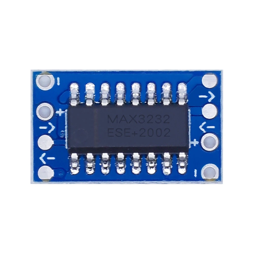 Плата преобразования уровня mini RS232 MAX3232 Поворотная ТТЛ-схема 10 шт. модуль