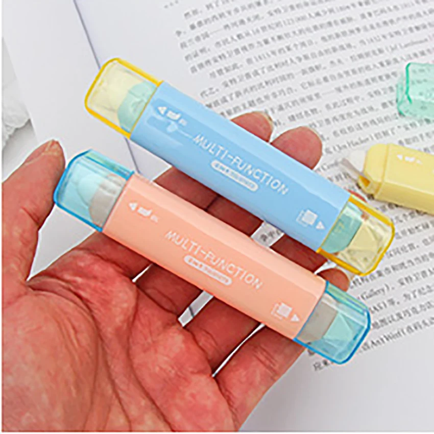 Мини Корректирующая лента с двумя головками 5 м клейкая в горошек Детские