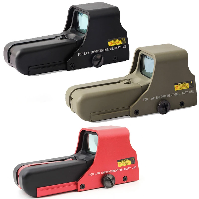 Оптический прицел 552 с красной точкой голографический для охоты страйкбола