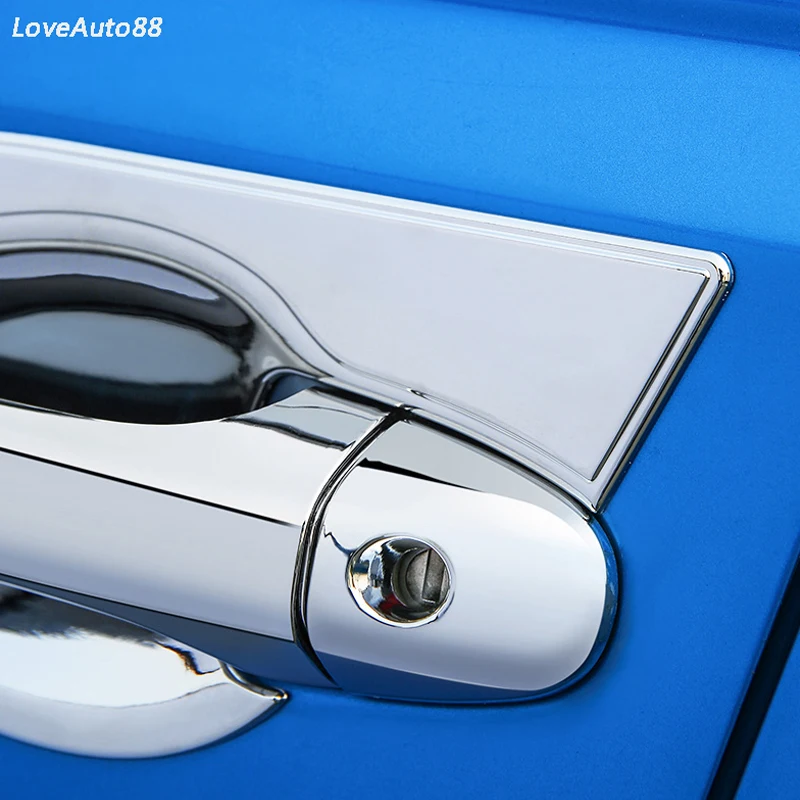 Автомобильная АБС Хромированная ручка Защитная крышка дверная внешняя чаша