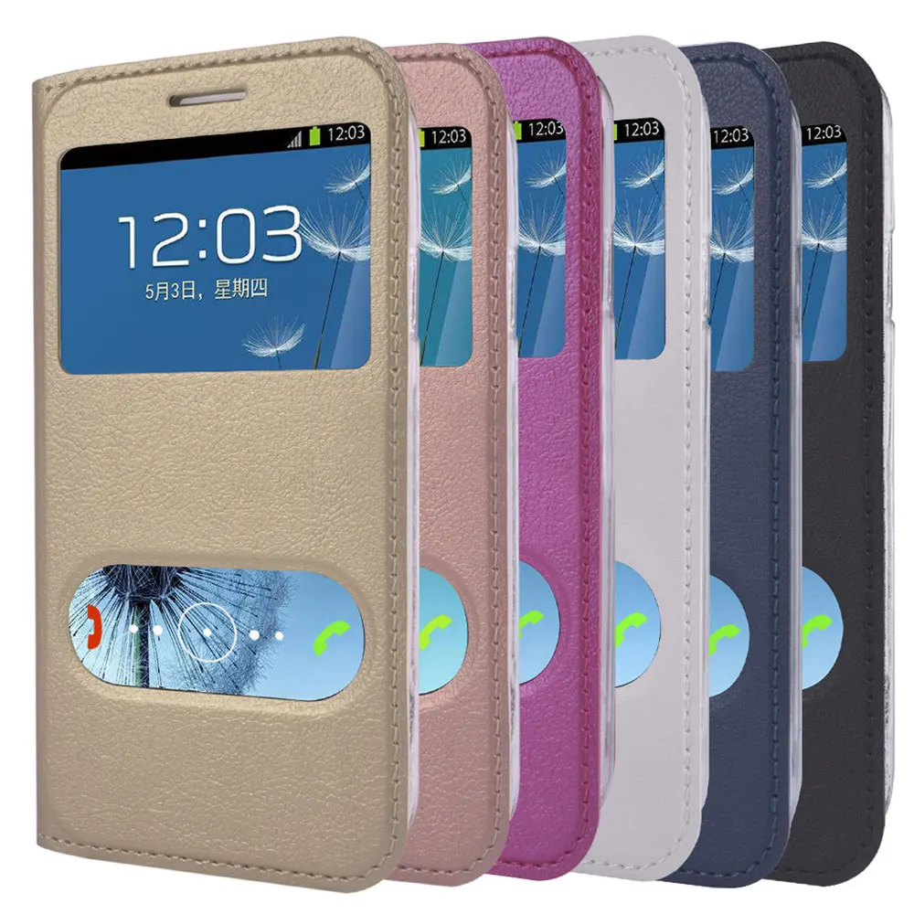 Чехол для телефона Samsung Galaxy S3 кожаный флип-чехол GalaxyS3 Neo Duos S 3 GT I9300 I9301 I9300i I9305 I9301i