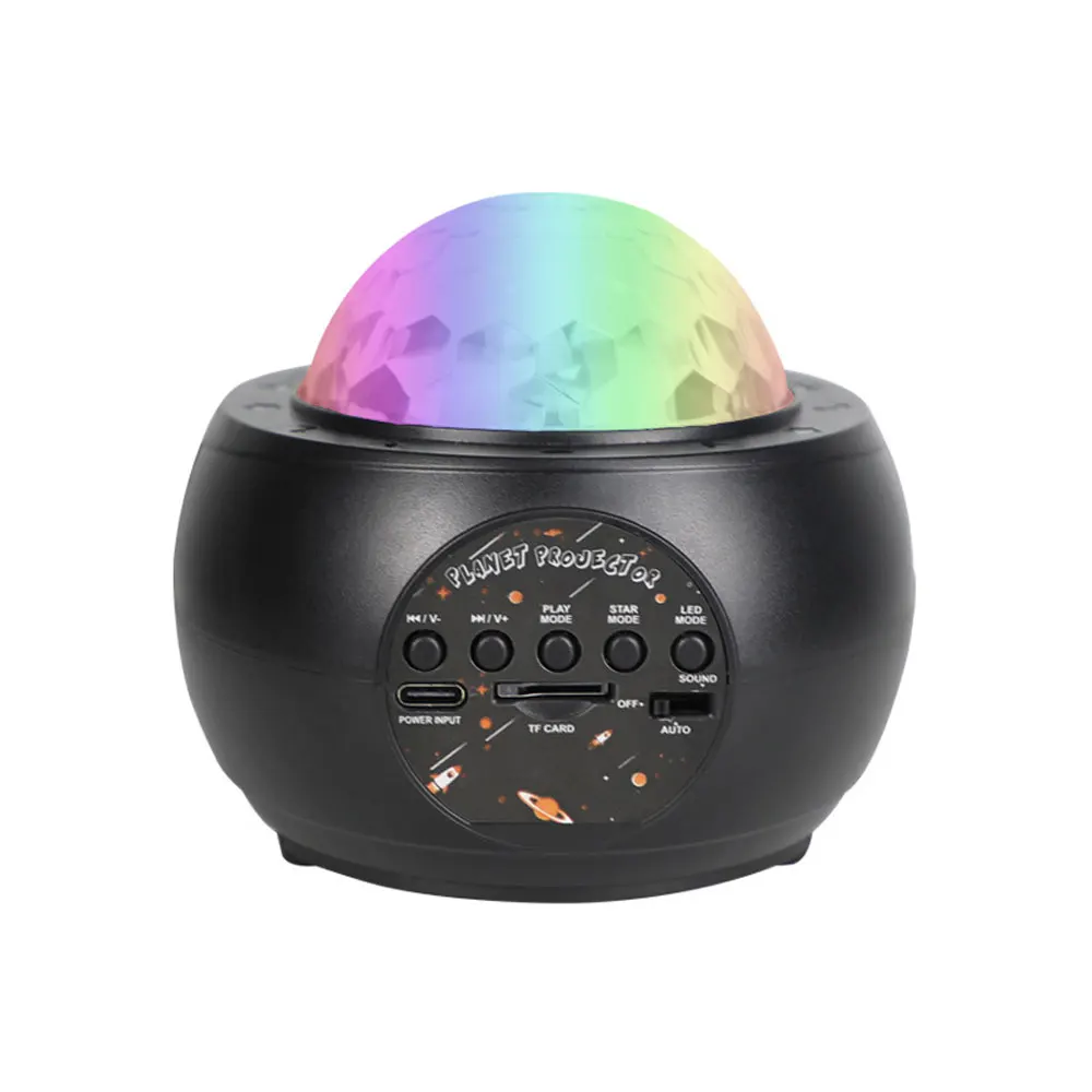 Galaxy Light Projector,10 Planet Mode Star Skylight Projector with Bluetooth Music Speaker for Livingroom Ceiling Projector