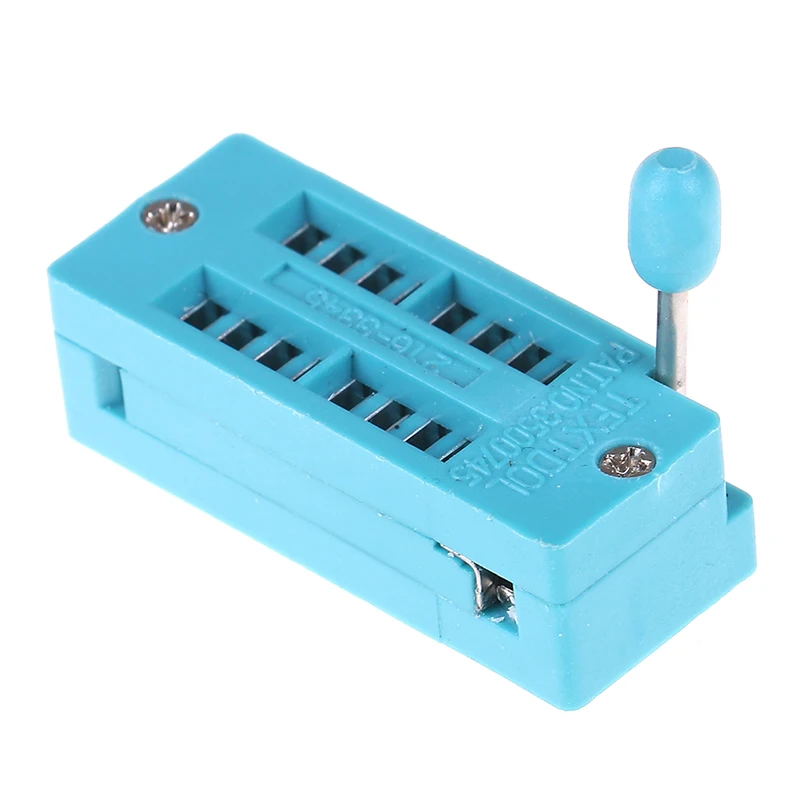 2 шт./лот Dip16 Zif молния Ic гнездо 16 p Dip чип тестовый адаптер PCB 16-контактный Dip-16 16pin 2,54 мм Pitch Разъем Новый