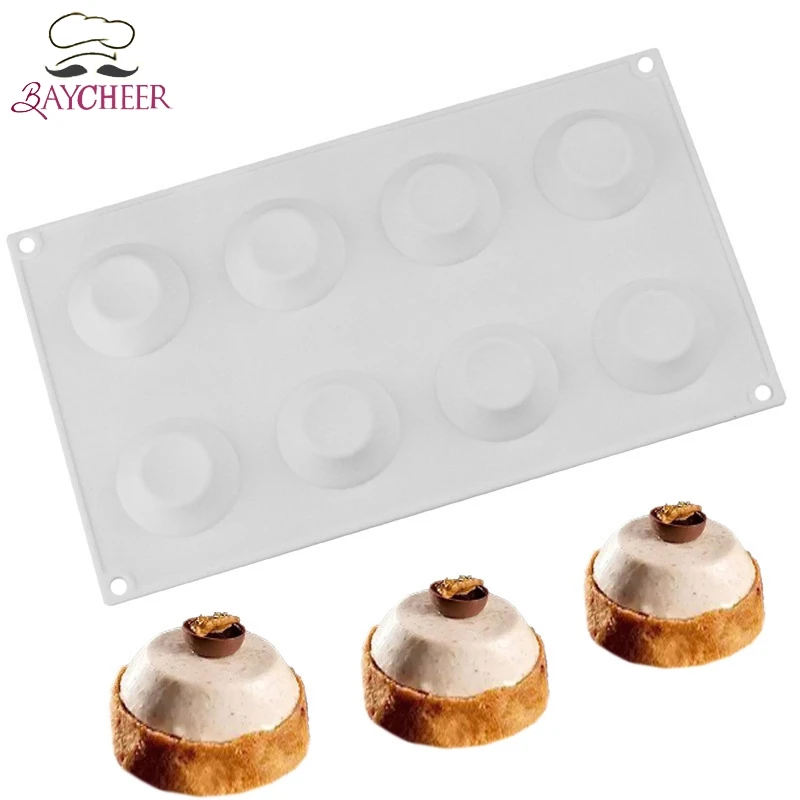 DIY Форма для торта французский десерт силиконовая форма яиц круглая инструмент