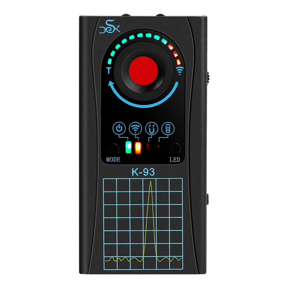 

K93 Portable Mini Camera Detector Anti-peeping Anti-tracking IR Scanner GPS Detector Anti Camera Finder Anti Candid Detector
