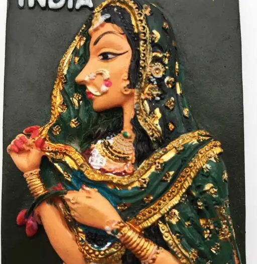 Индийские сувениры магниты на холодильник для девушки украшение дома|Магниты