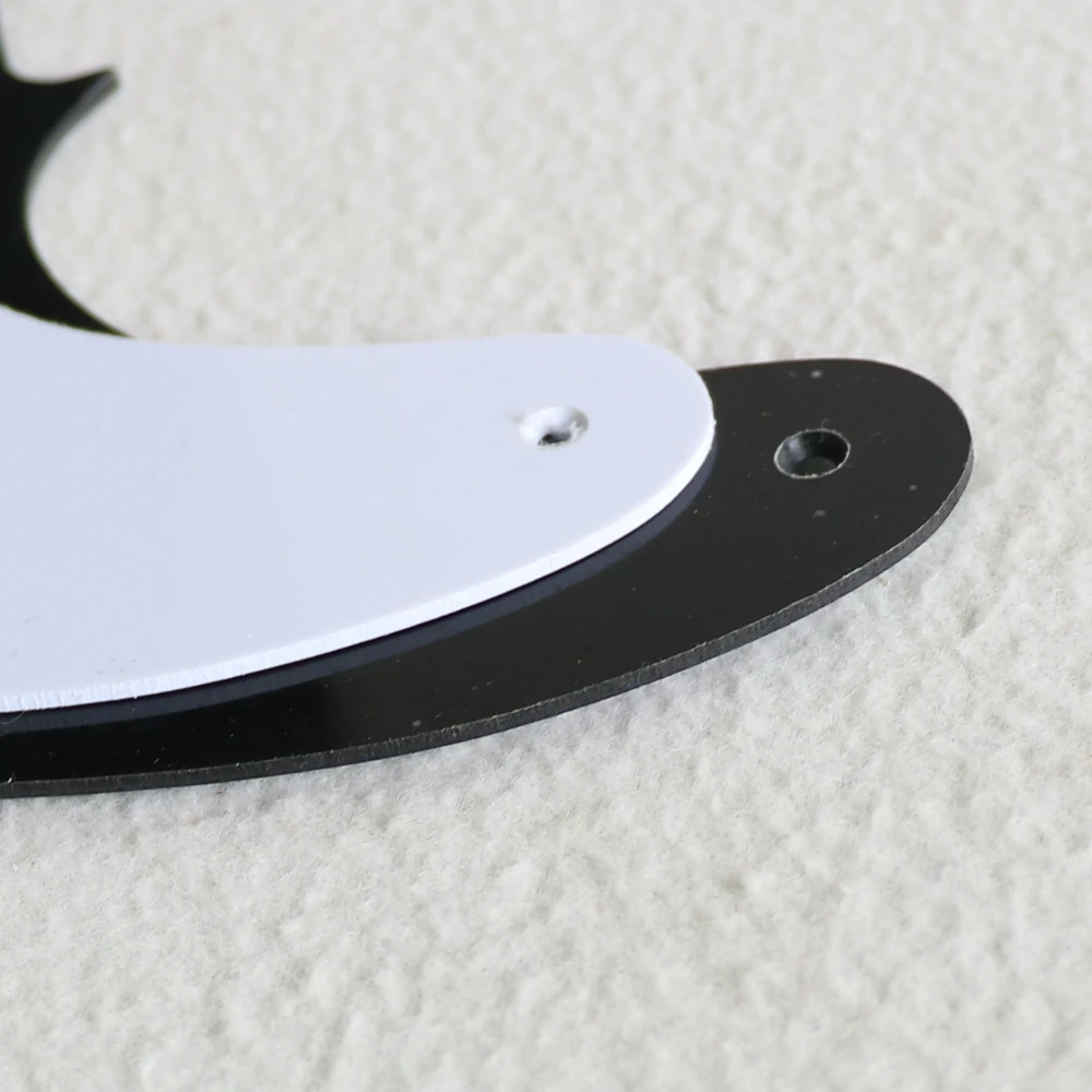 5 отверстий Винтаж пергамент теле стиль Гитары pickguards без пикап отверстия для
