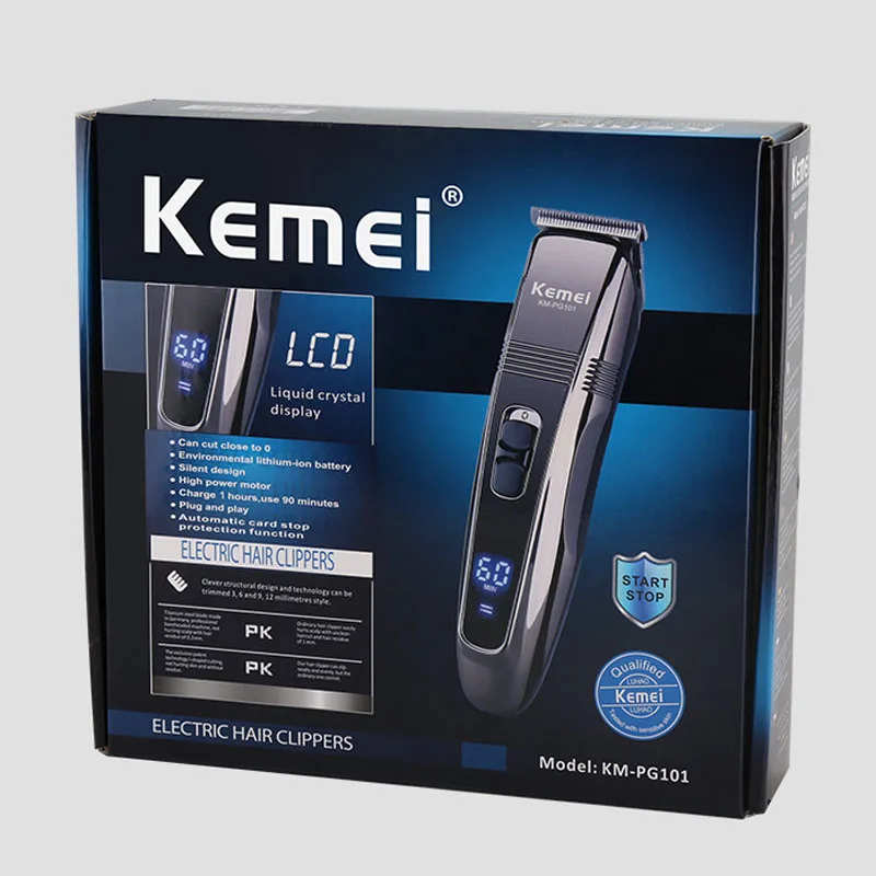

kemei electric Hair Trimmer KM-PG101 professional electric Hair Clipper hair trimmer hair cutter rechargable haircut machine