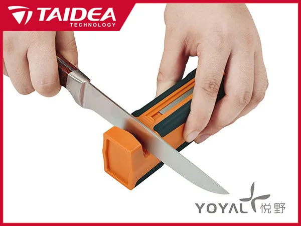 Taidea многофункциональная напольная точилка для керамических ножей портативный нож точилка из нержавеющей стали Складной нож заточка TY1406