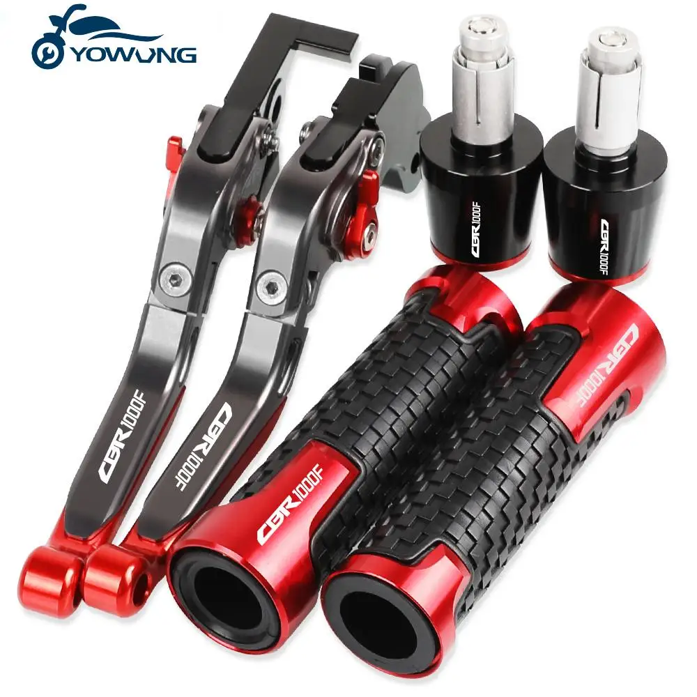 

CBR1000F SC24 Motorcycle Brake Clutch Levers Handlebar Hand Grips ends For HONDA CBR1000F SC24 1993 1994 1995 1996 1997 1998