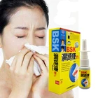 Мощный спрей для ринита, китайский носовой спрей с заостренной формой, против зуда и аллергии на нос, 1 шт.