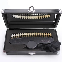 r20 color dental shade guide with mirror professional color value guide whitening for teeth shade comparison f2i5 s2 s40