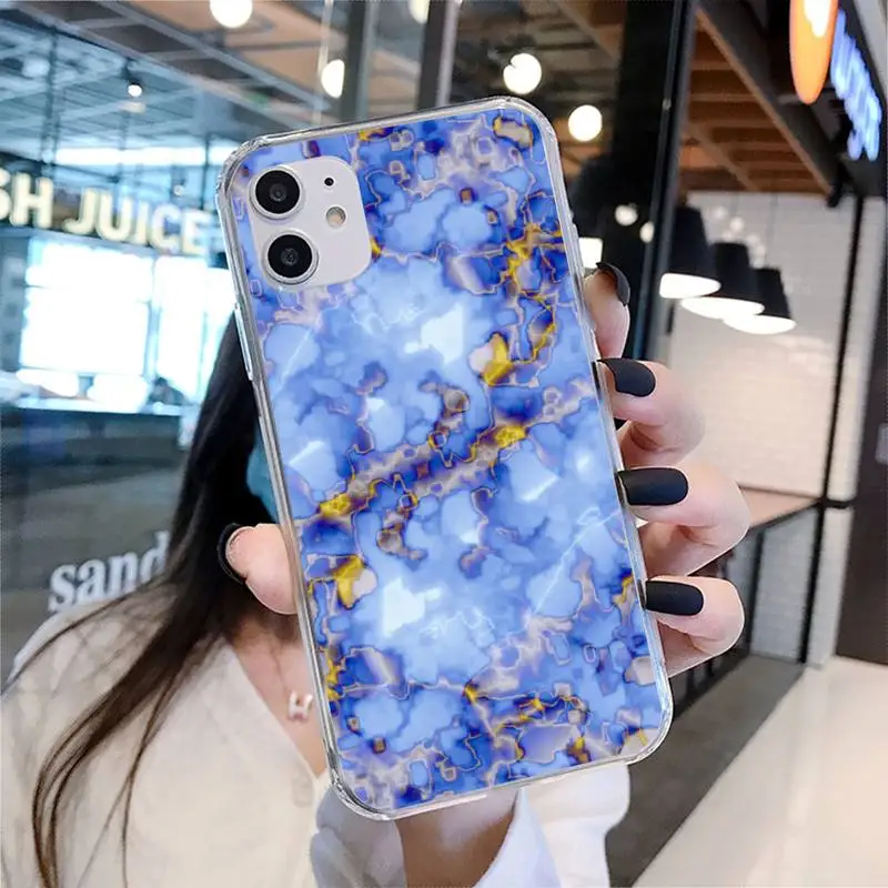 

HTXian Marble art Phone Case For iPhone SE2 11 11Pro XS MAX XR 7 8 6 Plus 5 5S SE 12 mini 12Pro Max