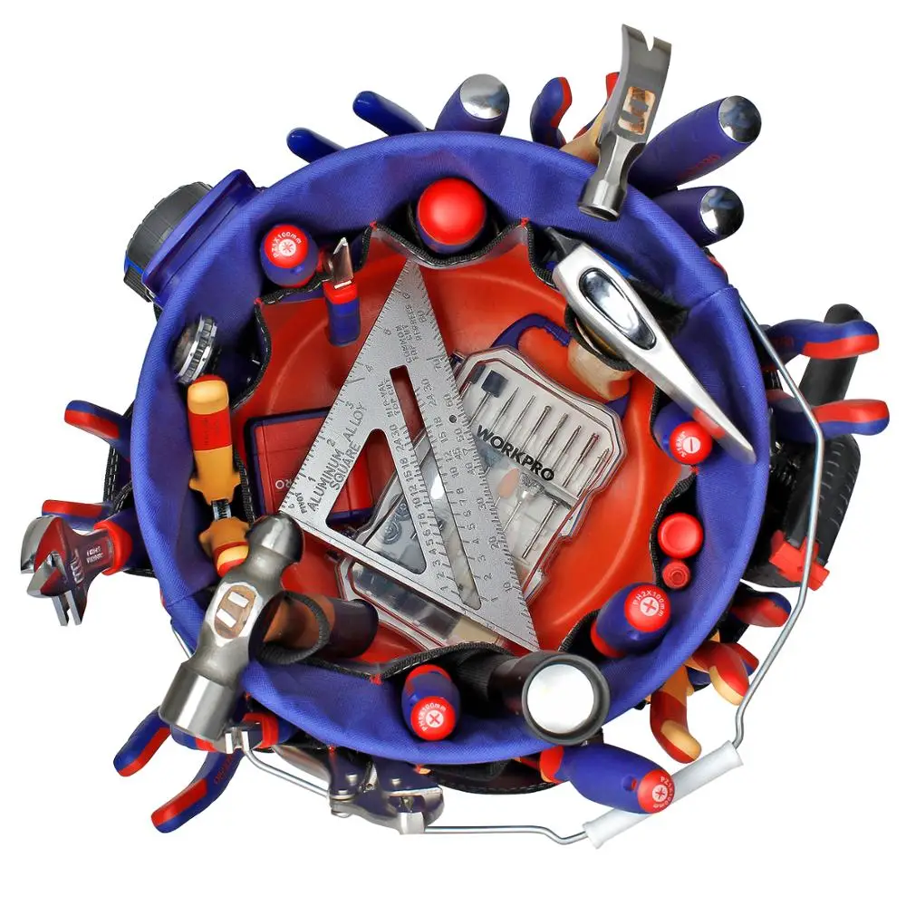 WORKPRO 5 галлоновое ведро инструмент органайзер Boss сумка для инструментов с 51