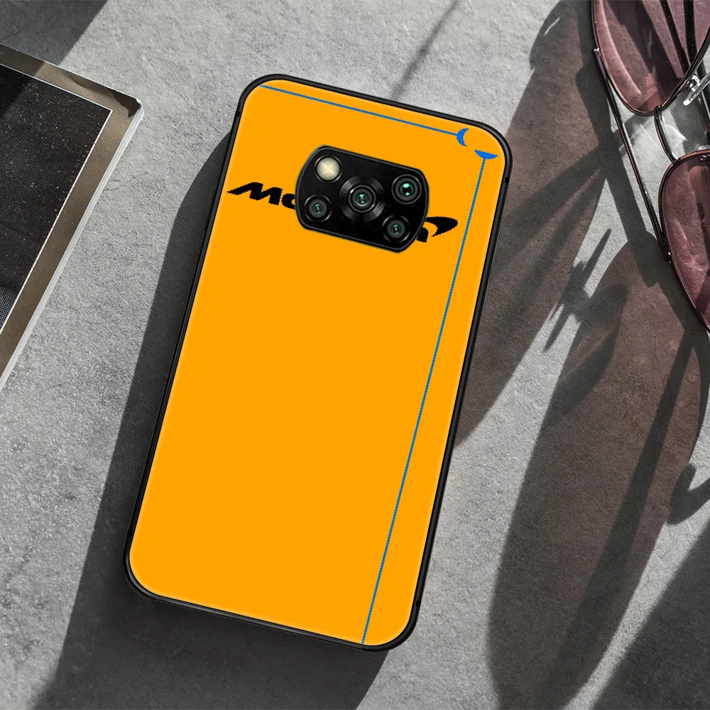 

Mclaren car Logo Phone case Cover Hull For Xiaomi Mi A2 A3 8 9 9T Note 10 Se Lite Pro black Funda Luxury Back Pretty Etui