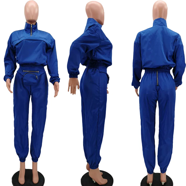 

new arrival 2020 long sleeve pullover jogger set 2 piece sets women sweatsuit set