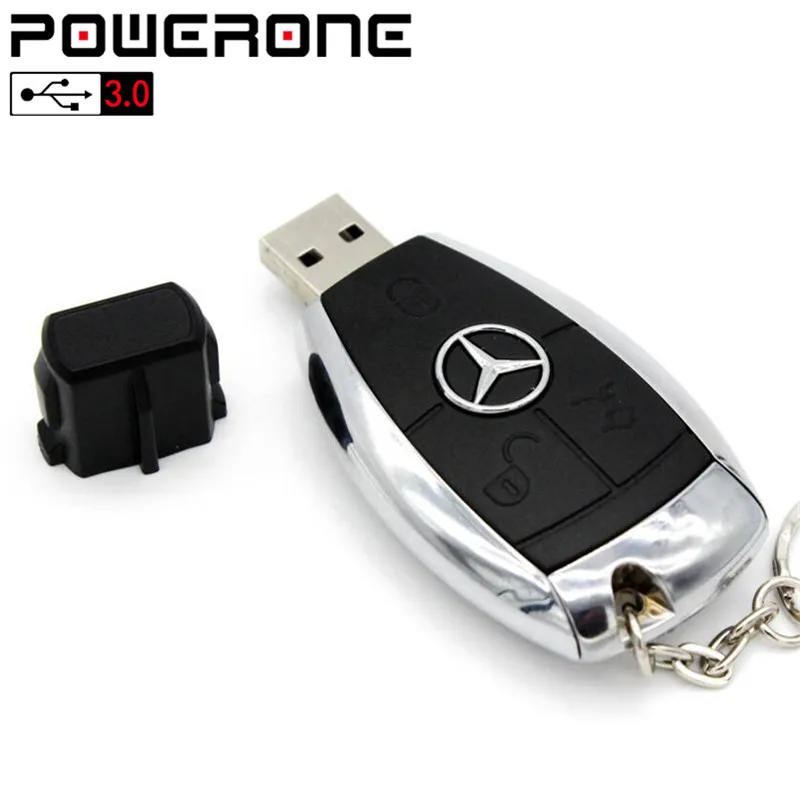 JASTER USB 3 0 Автомобильный логотип ручка-накопитель 128 ГБ флеш-накопитель 64 Mercedes Benz