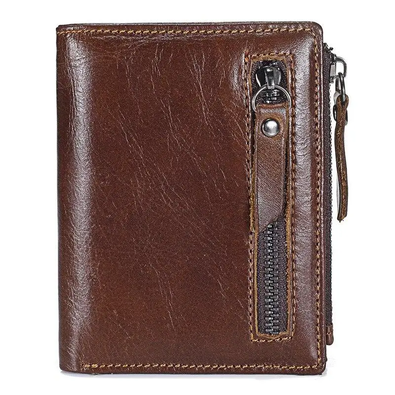 

New Men Wallets Small Money Purses Wallets New Design Dollar Price Top Men Thin Wallet with Coin Bag Zipper Wallet