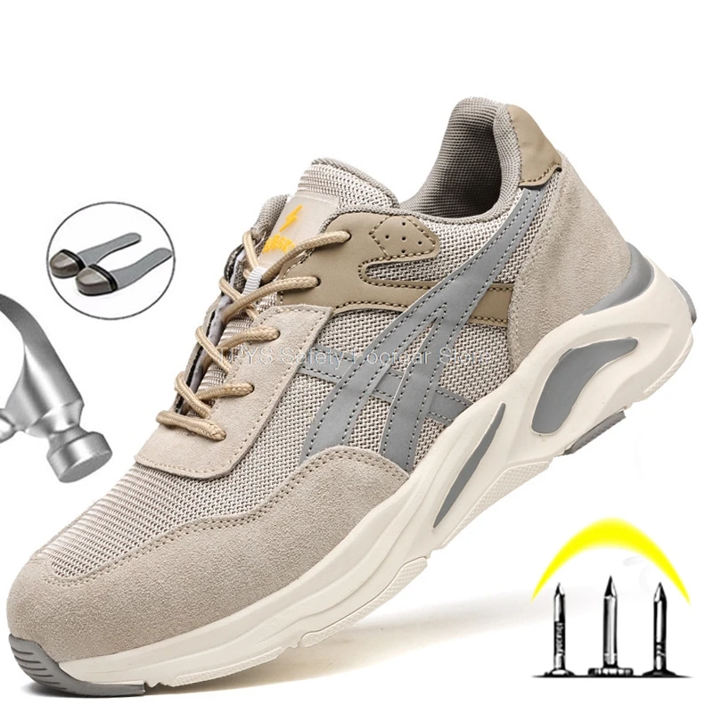 Дропшиппинг Для мужчин женщин рабочая обувь Сталь вставкой на носке