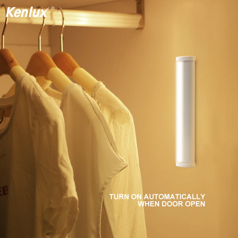 Беспроводная лампа СВЕТОДИОДНАЯ подсветка под шкаф с пассивным инфракрасным