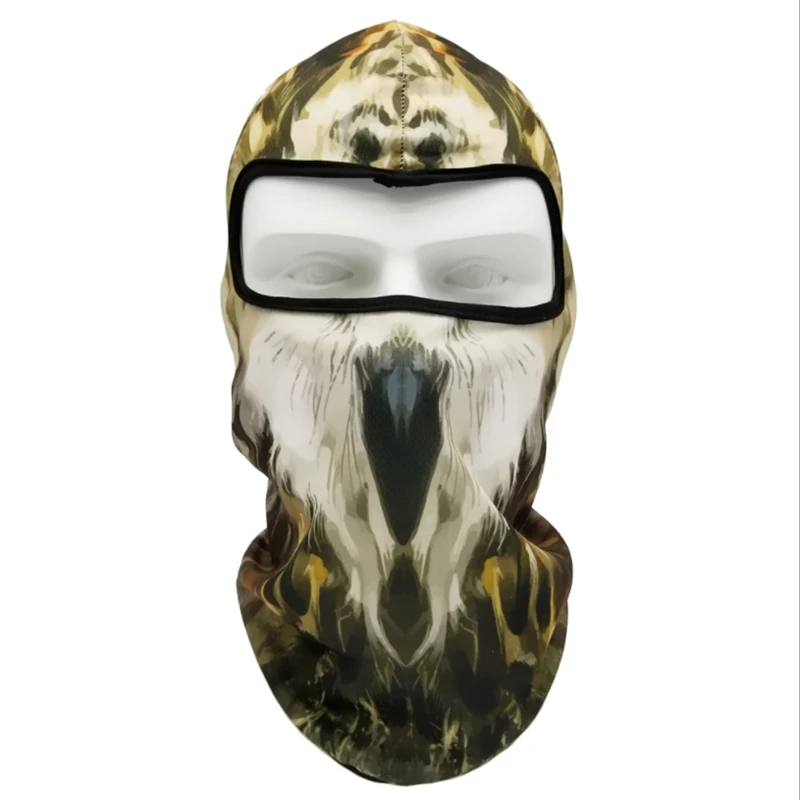 Камуфляжная Лыжная Шапка WZCX с животным принтом ветрозащитная однотонная