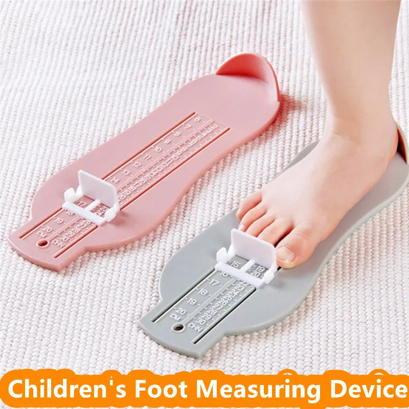 

Hot Sale 3 Colors Kids Foot Length Measuring Device Child Shoes Calculator For Chikdren Infant Shoes Fittings Gauge Tools