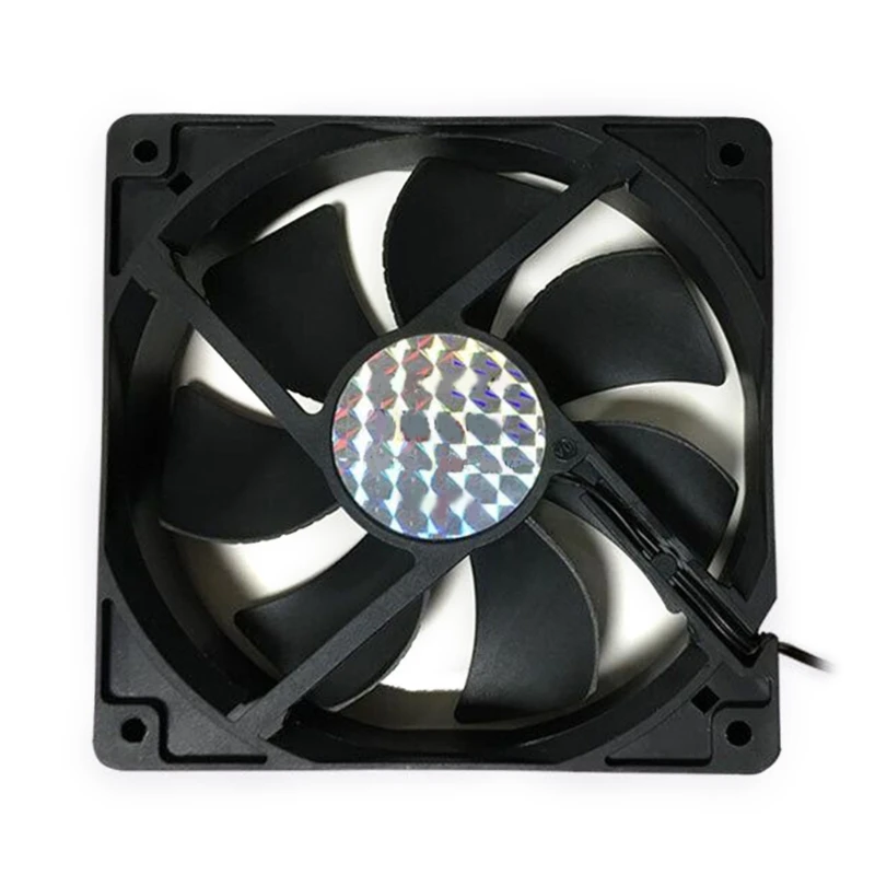 

120mm High Speeed Double Ball CPU Radiator Universal Computer CPU Heat Sink Silent Chassis Cooling Fan 3000RPM 12V 0.5A
