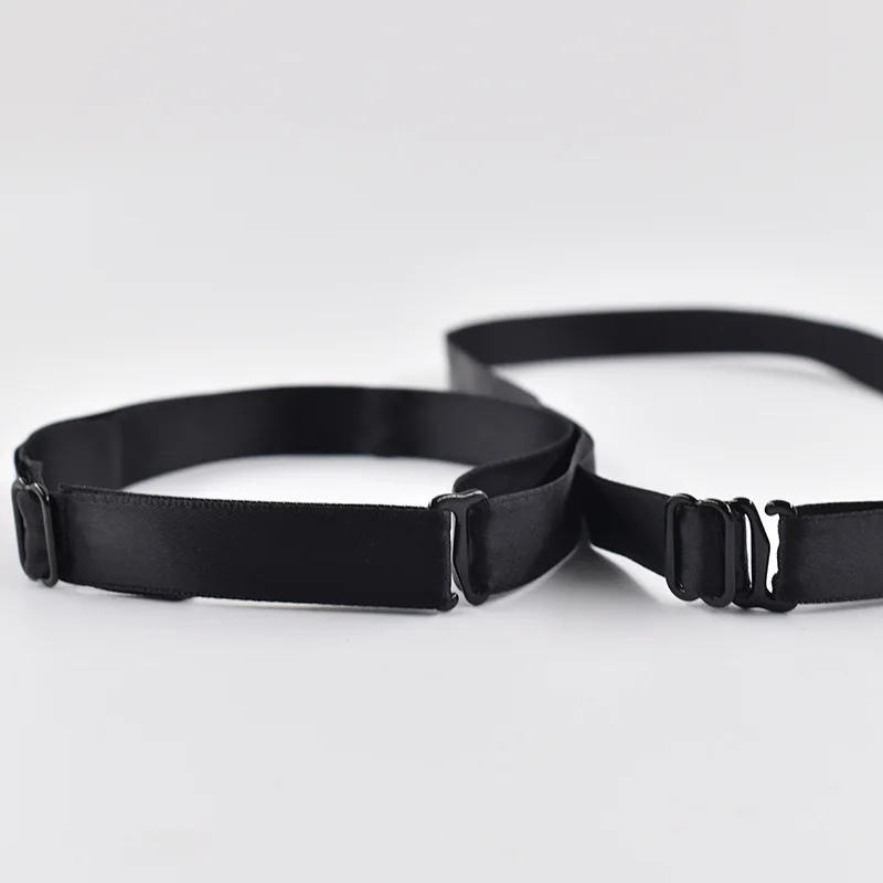 

Wholesale adjustment belt 1.2cm bow tie, Black Adjustable ribbon from 10