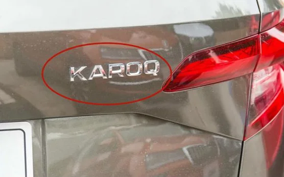 1 шт. 3D ABS высокое качество KAROQ Автомобильная буква задняя идентификация эмблема