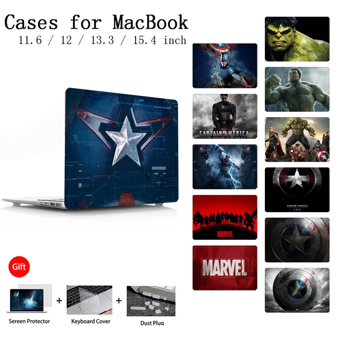 Для Macbook 12 Air 13 A1932 A1466 Pro retina 15 чехол для Apple MacBook Чехол Touch bar A2159 клавиатуры|Сумки и