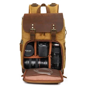 camera bag batik canvas camera backpack vintage durable photographer padded camera bag for canon nikon sony dslr camera lens free global shipping