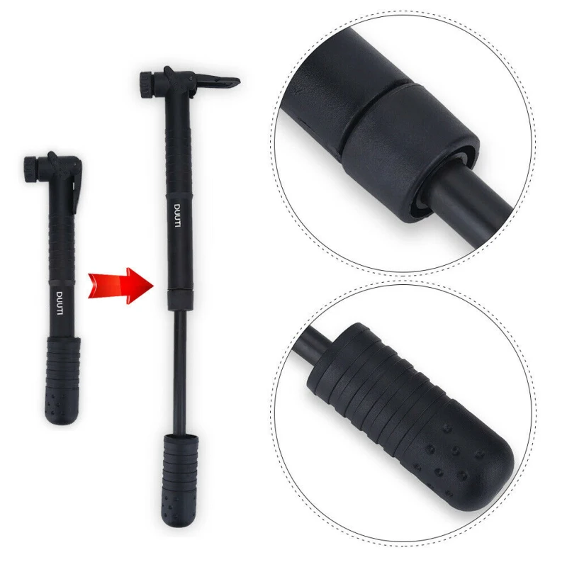 

Cycling Bicycle Pump Nylon ABS Cycling Hand Air Pump Ball Tire Inflator MTB Mountain Road Bike Pump Bike Accessories Bike Pump