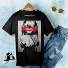 Футболка Мужскаяженская оверсайз с коротким рукавом и принтом