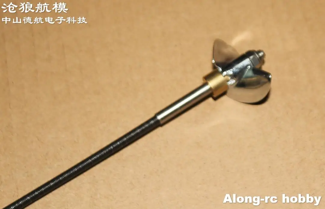 Запасные части для радиоуправляемых моделей лодок-вал 4*400 мм с металлическим пропеллером 40 мм для Volantexrc ATOMIC SR85 79803 V798-3 RC лодка с дистанционным управлением